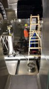 西安三星电子厂特灵空调吊装搬运安装项目顺利